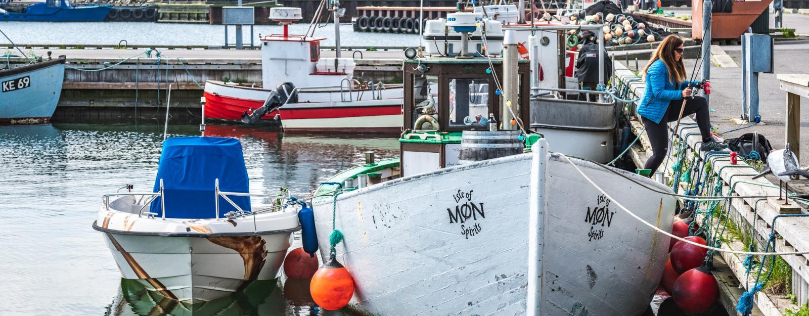 Sascha Bendix på Færgen Ida