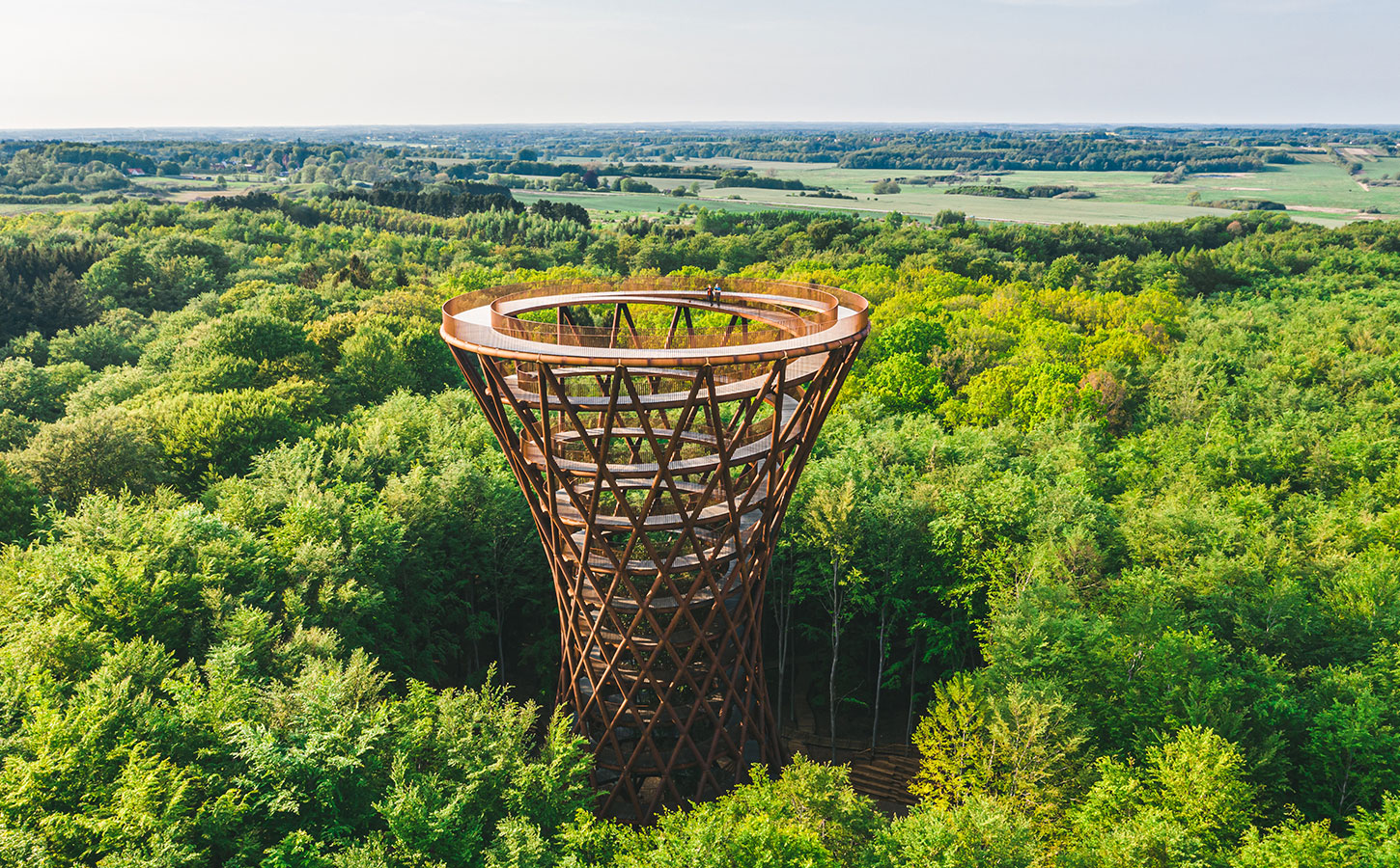 Skovtårnet ved Camp Adventure