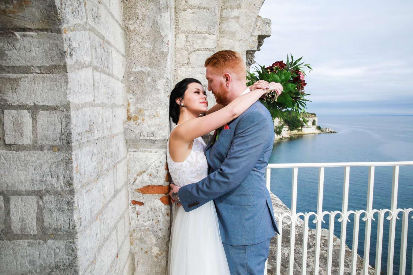 Bryllup på Stevns Klint