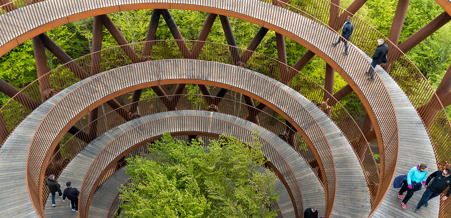 Skovtårnet ved Camp Adventure