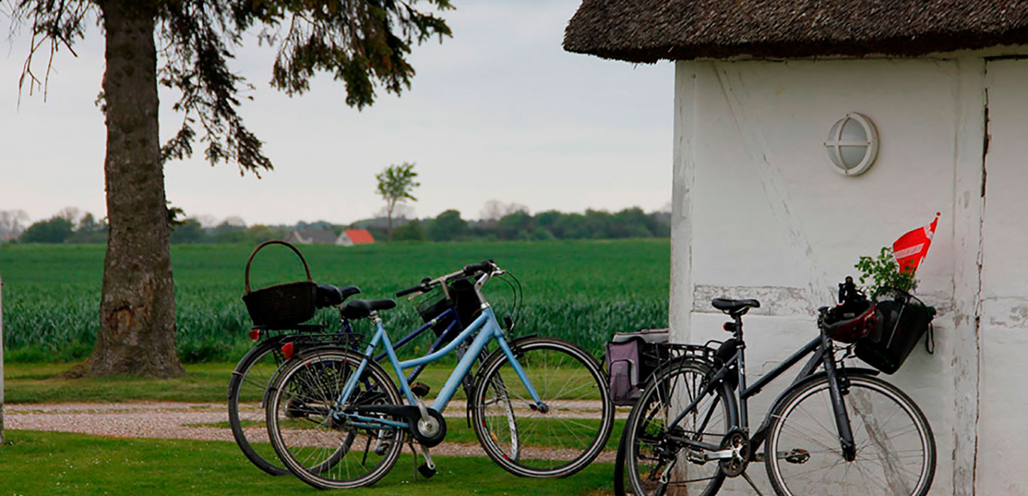 Cykler ved Jungshoved Præstegaard