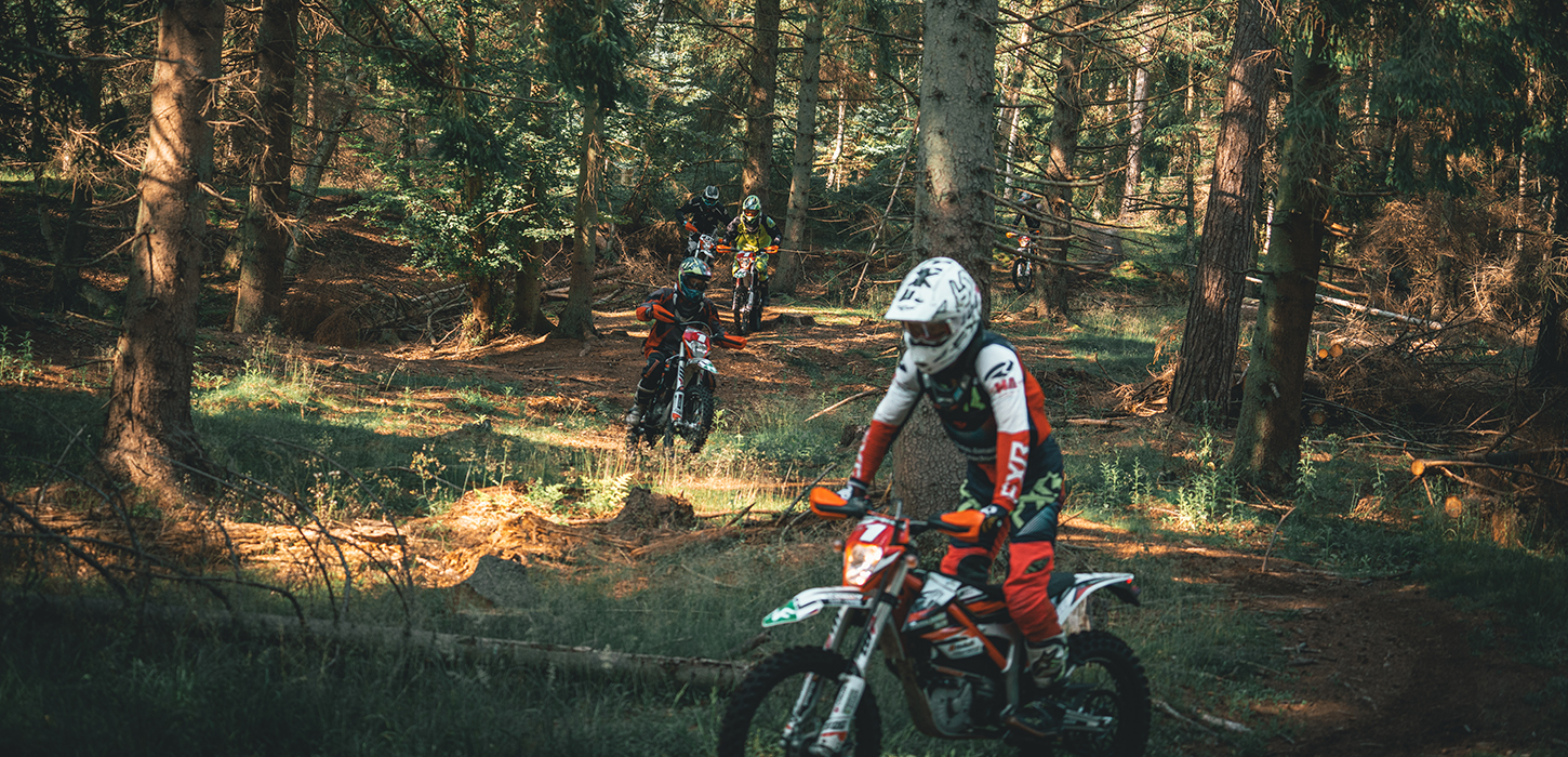 Motorcykel på Feddet