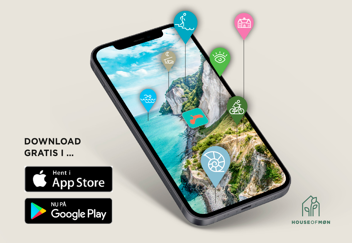 Oplev Møn app