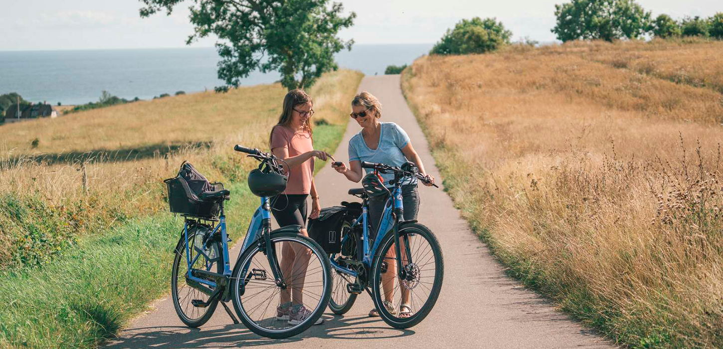 Feriepiloter på cykel