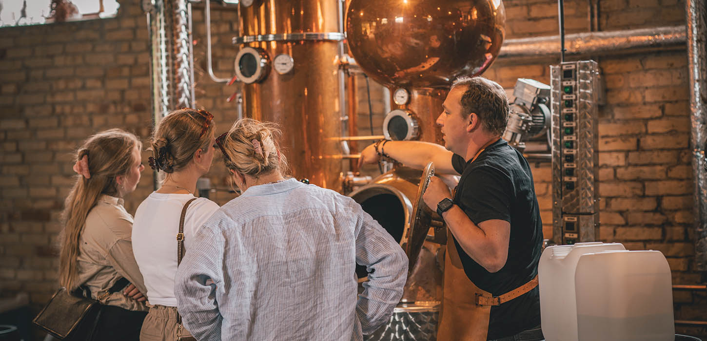 Radius distillery