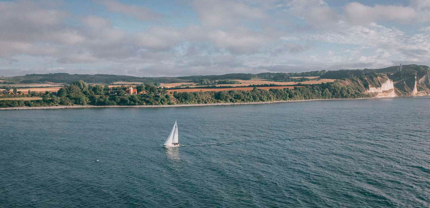 Møns Klint til havs